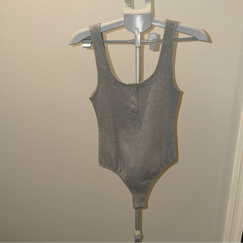 Buddy Love Gray Bodysuit